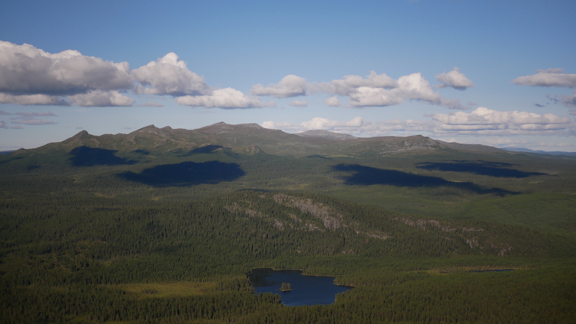 A photo of Anåfjället taken in Härjedalens kommun.